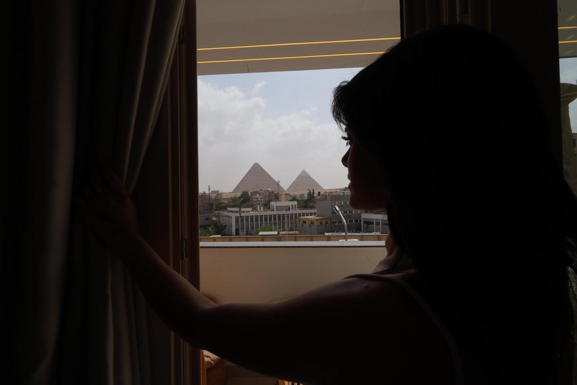 The Muse Pyramids Inn Kafrat al Jabal Exterior photo