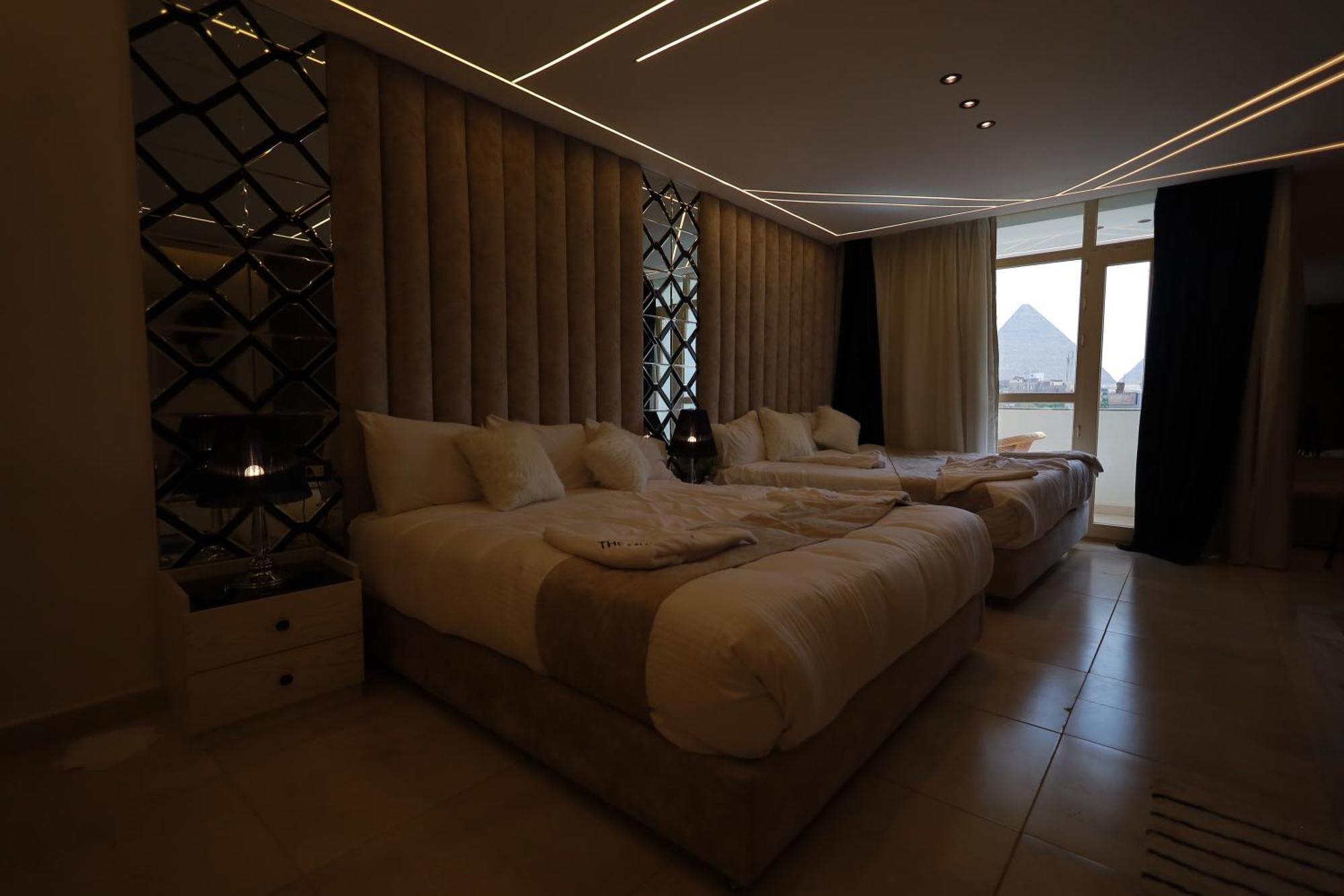 The Muse Pyramids Inn Kafrat al Jabal Exterior photo