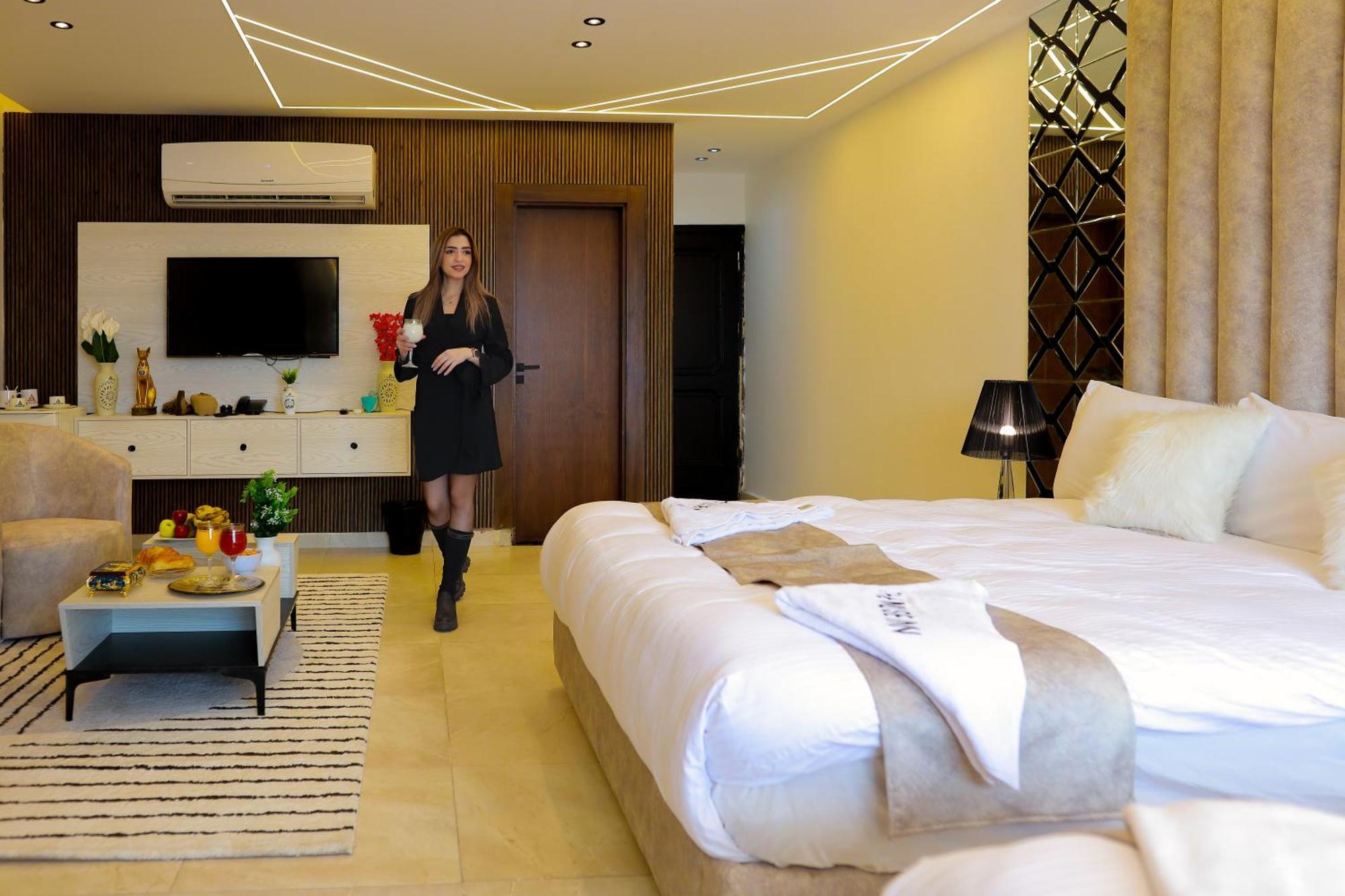 The Muse Pyramids Inn Kafrat al Jabal Exterior photo