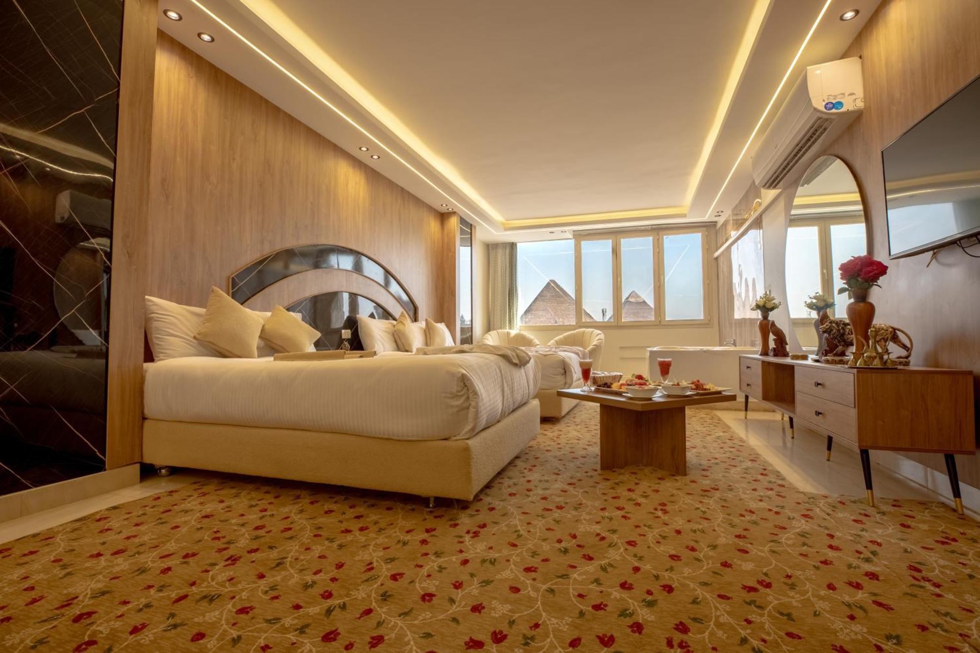 The Muse Pyramids Inn Kafrat al Jabal Exterior photo
