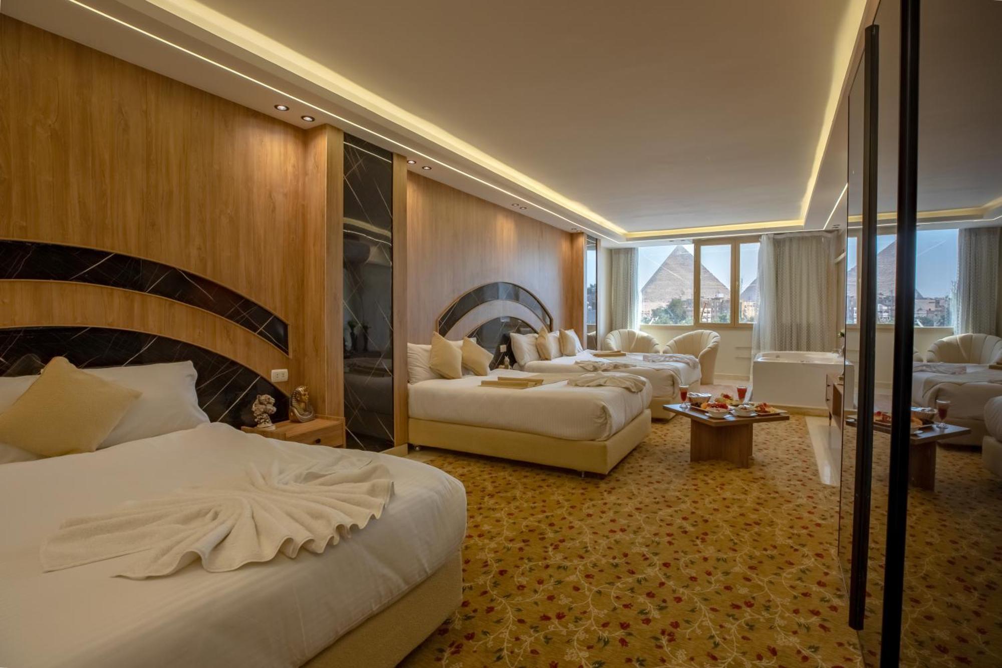 The Muse Pyramids Inn Kafrat al Jabal Exterior photo
