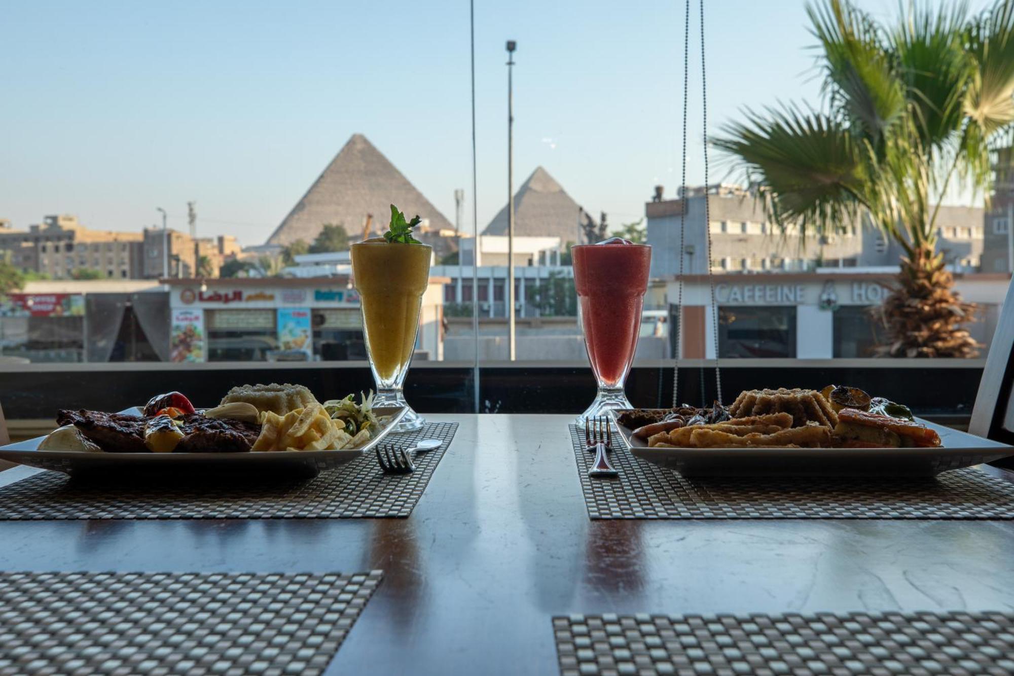 The Muse Pyramids Inn Kafrat al Jabal Exterior photo